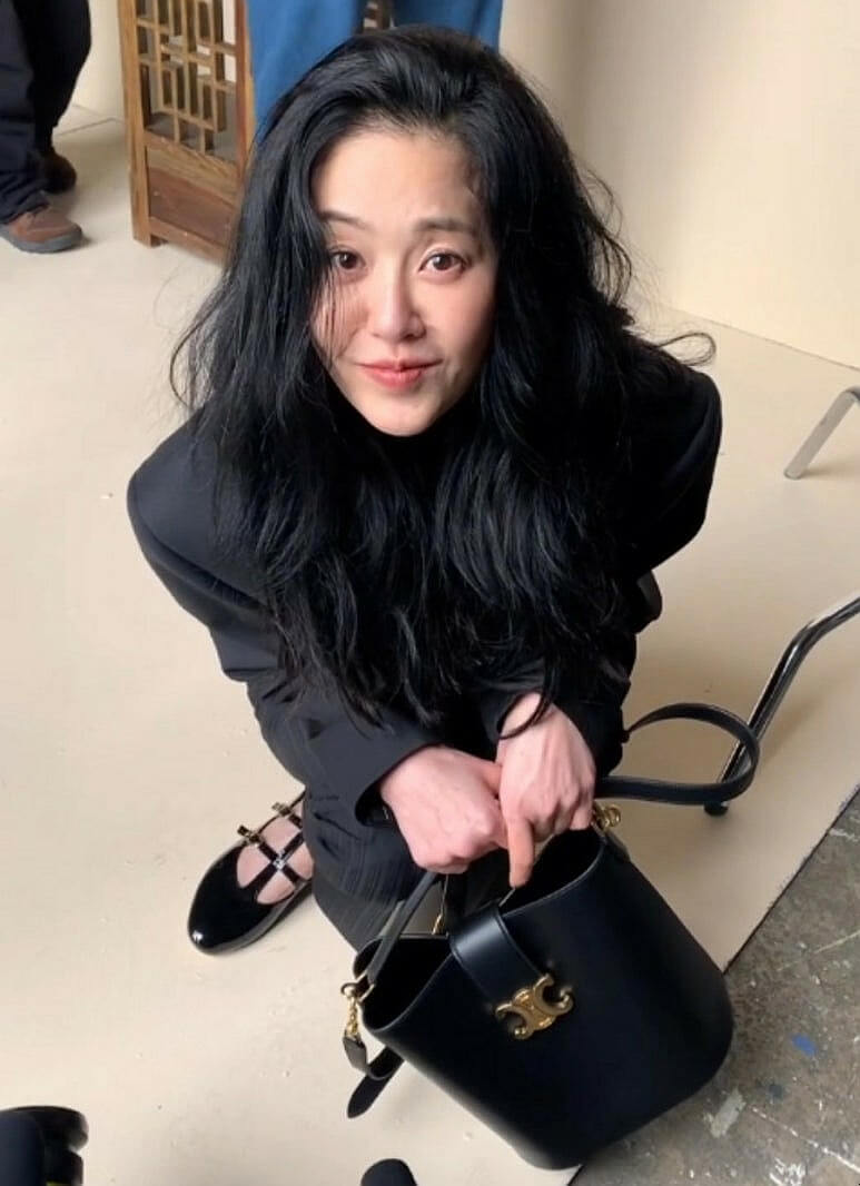 배우 고현정 셀린느 가방