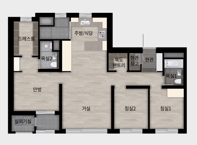 래미안 송도역 센트리폴 71A