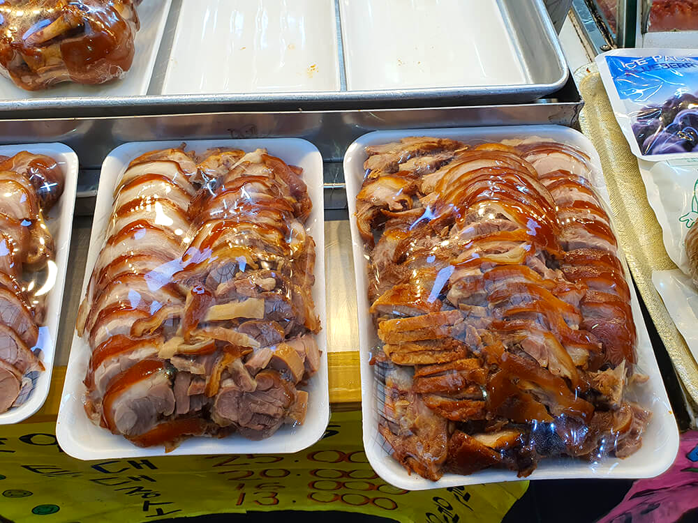 명성왕족발 메뉴