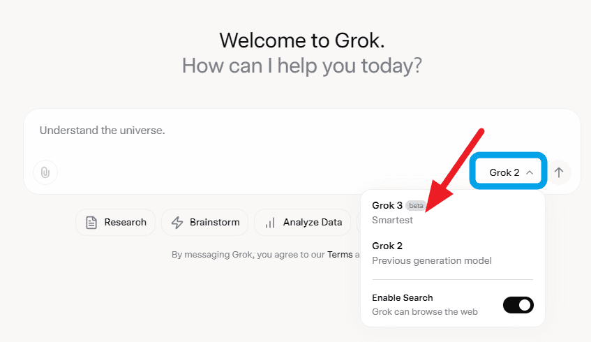 그록3 홈페이지 회원가입