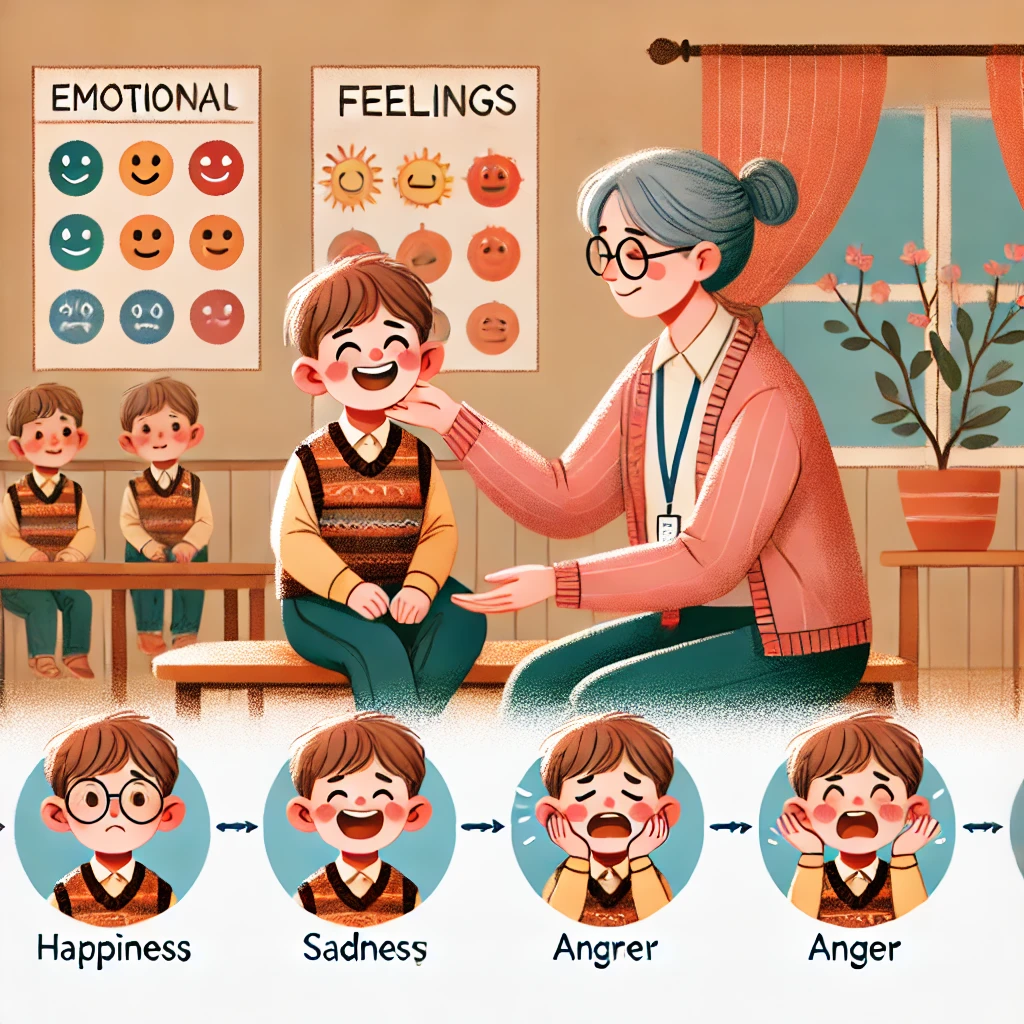 초등학교 1학년, 8세 부모 감정 조절 관련 이미지