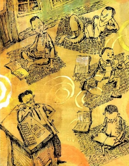 <아우를 위하여> 본문 삽화