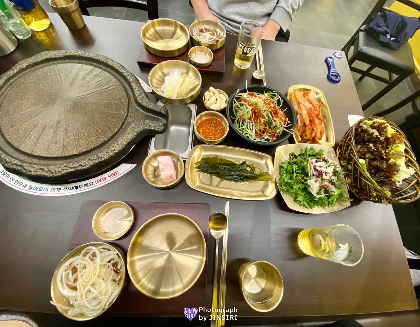원주 무실동 삼겹식당 삼겹살 고깃집 맛집 추천 명이나물 데이트