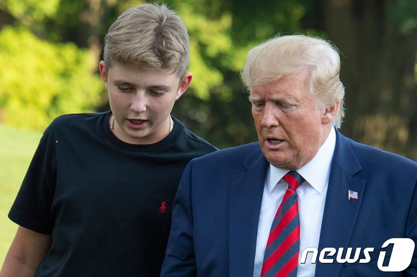 트럼프 대통령 막내 아들
