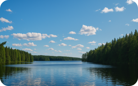 북유럽의 여름 백야 여행