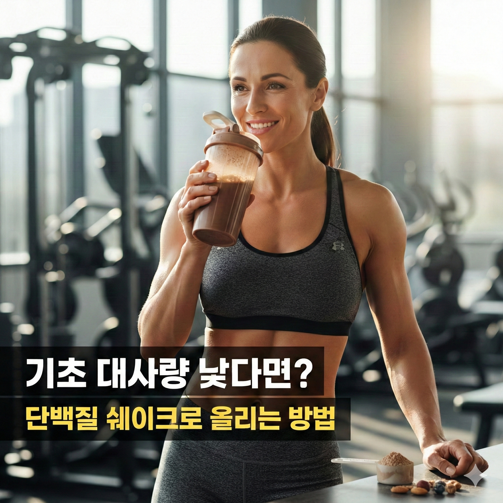 기초 대사량 낮다면? 단백질 쉐이크로 올리는 방법