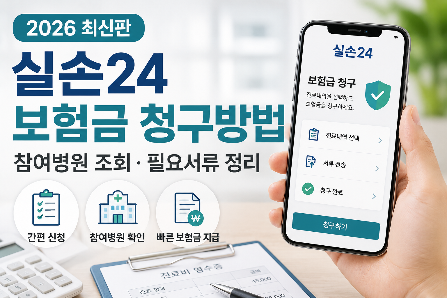 실손 24 보험청구