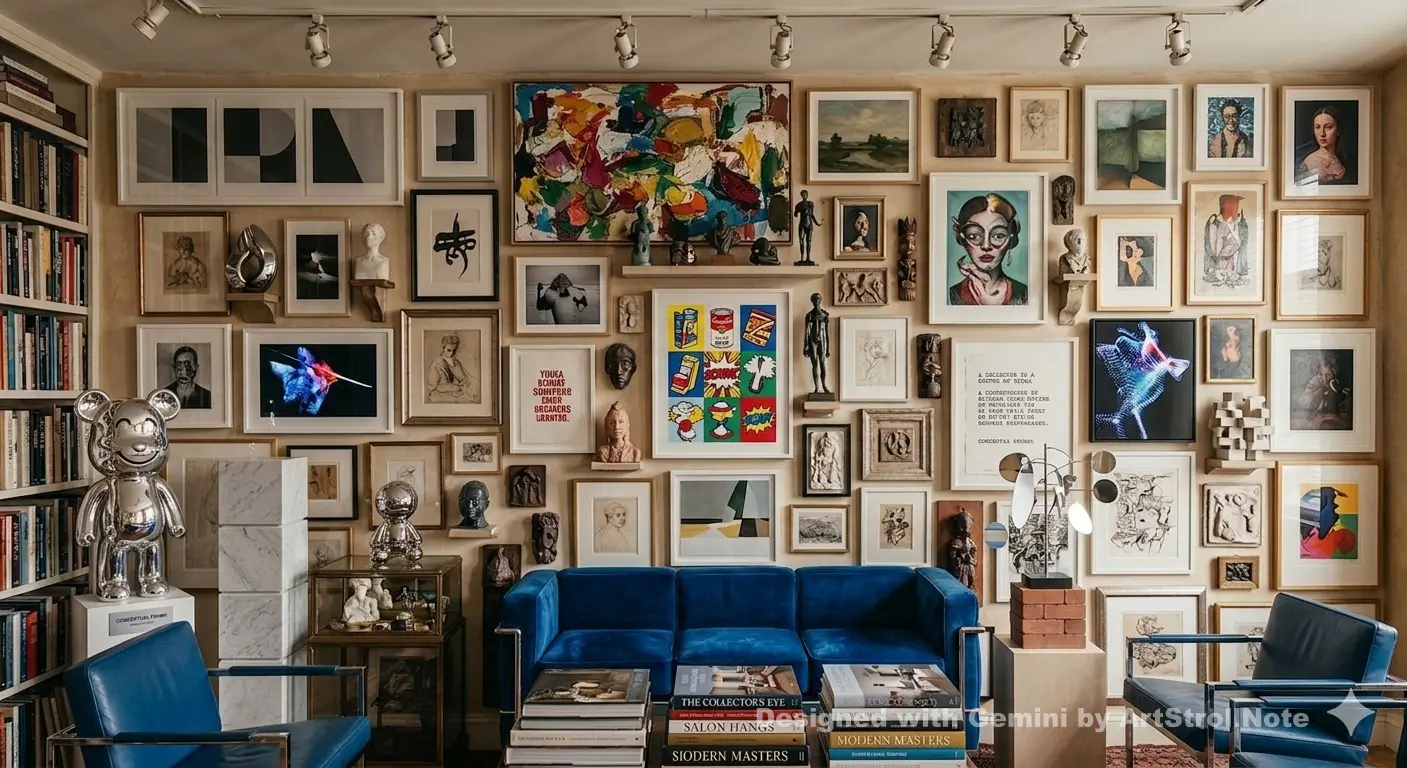 가상의 아트 컬렉터 룸-ArtStrollNote