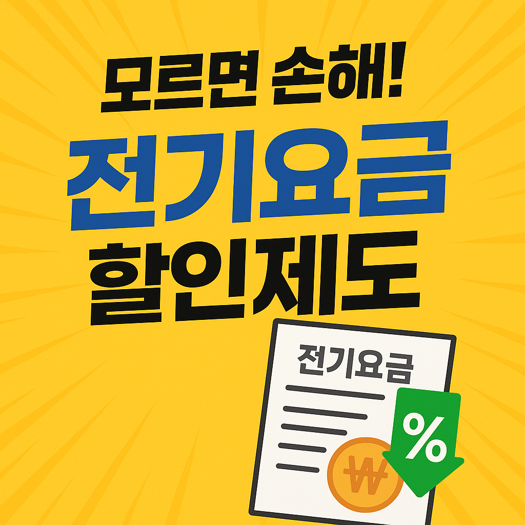 전기요금 캐시백 할인제도