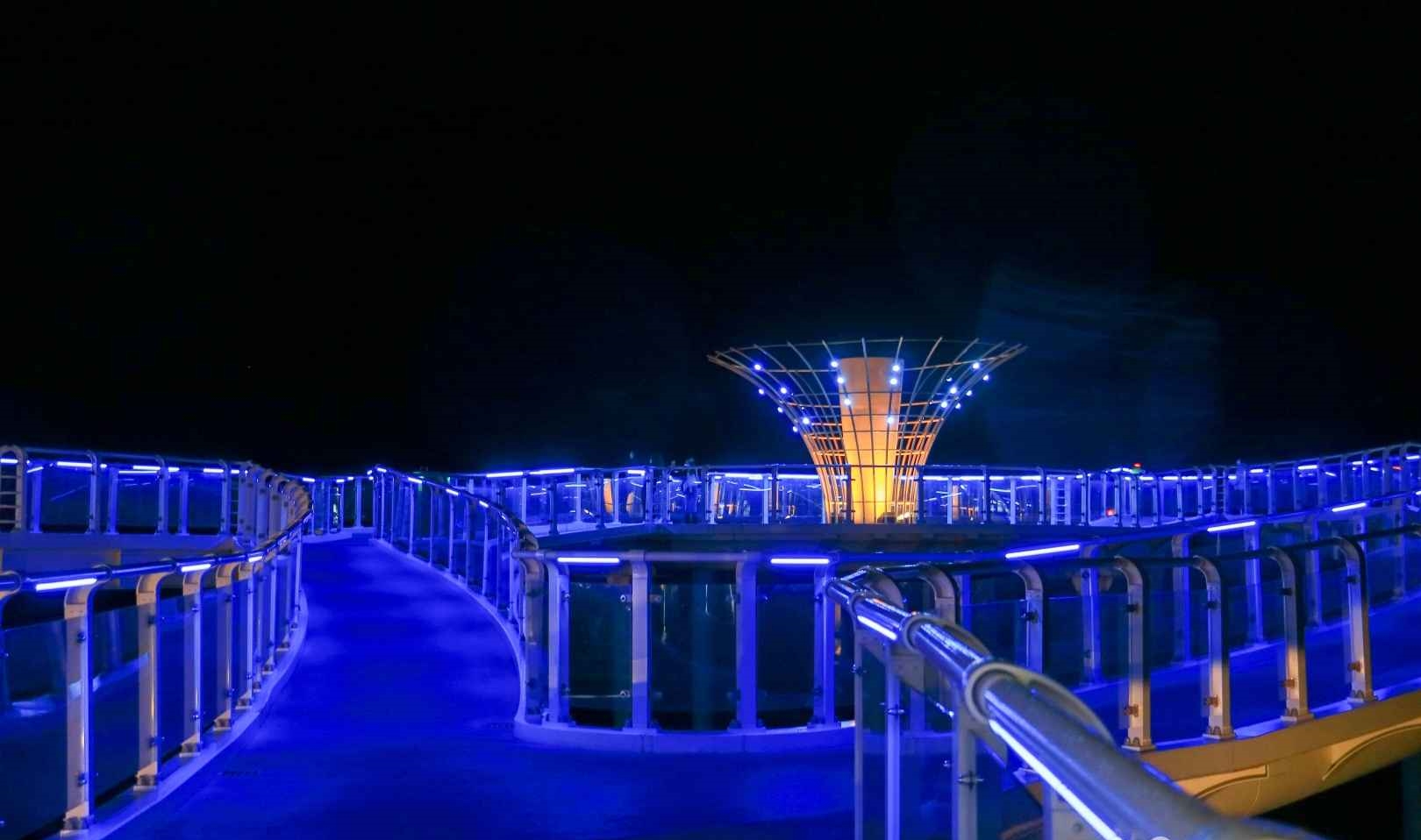 도째비골 해랑전망대 야경