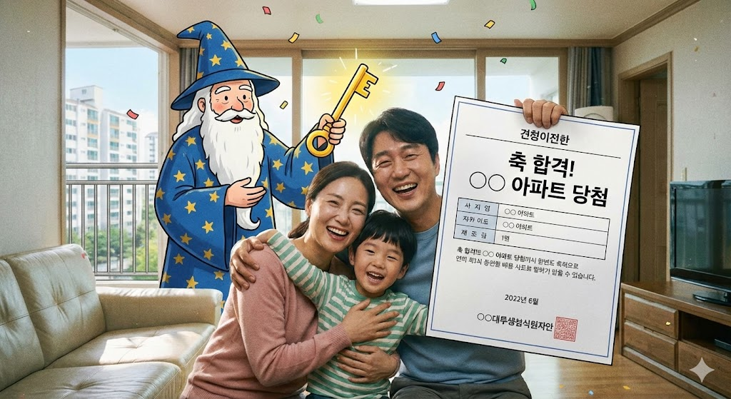 로또 청약? 운이 아니라 전략입니다! 내 집 마련 '아파트 당첨 필승 공식' 🏠