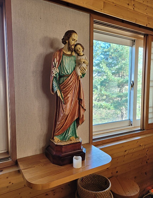 요셉과 예수님상 사진