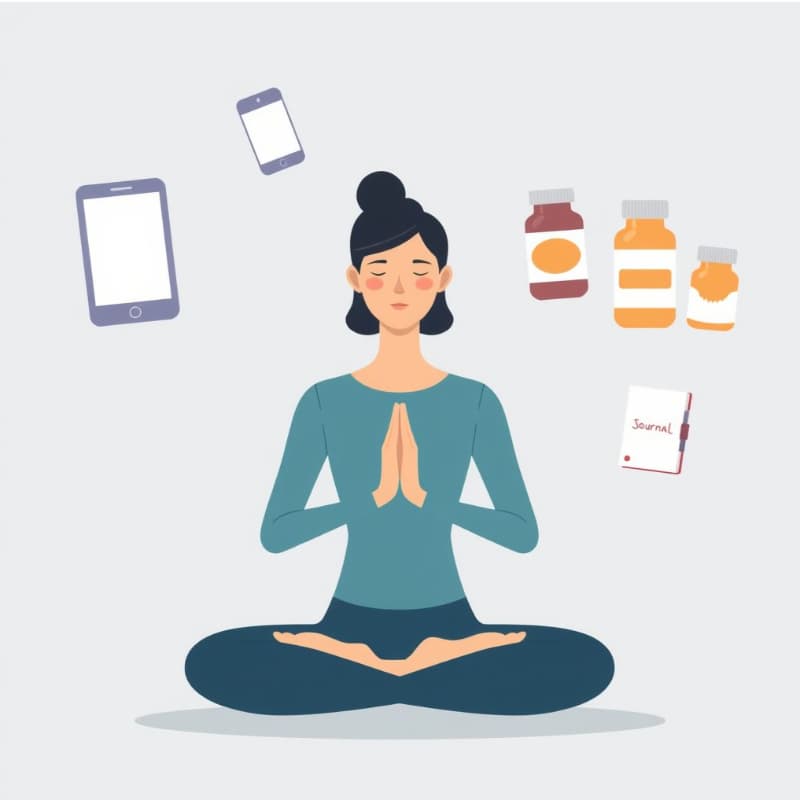 수면 전 디지털 디톡스