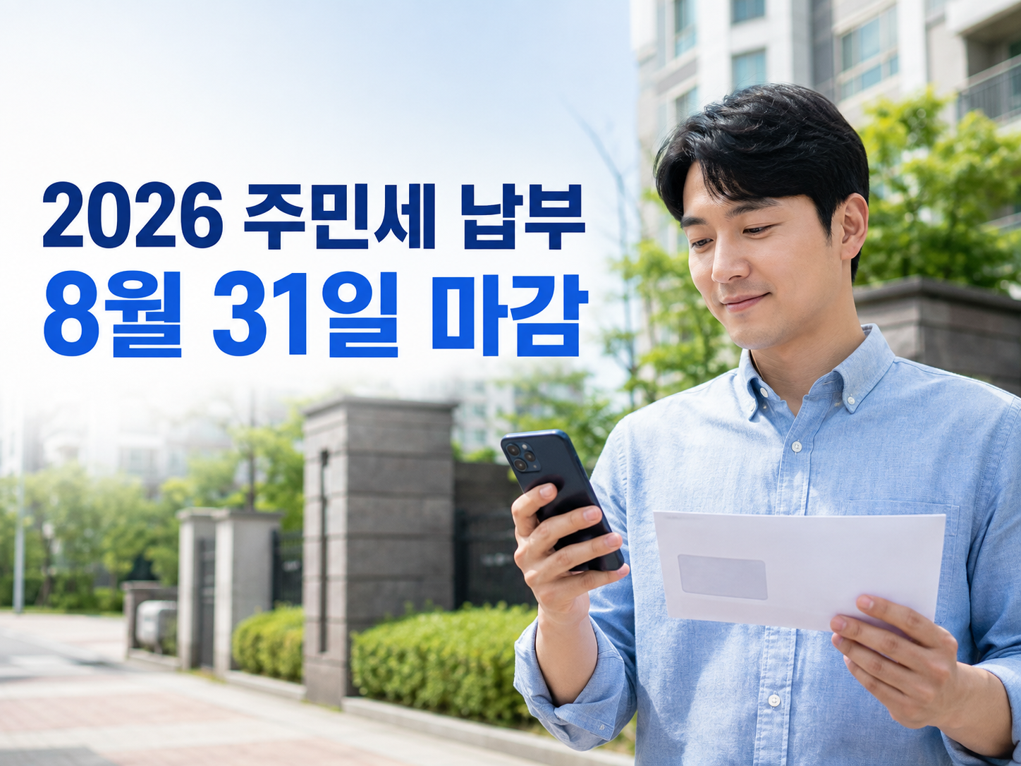 2026 주민세 납부 안내