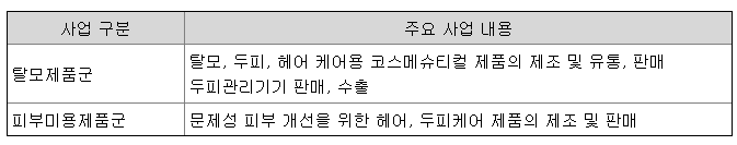 이노진 주요사업