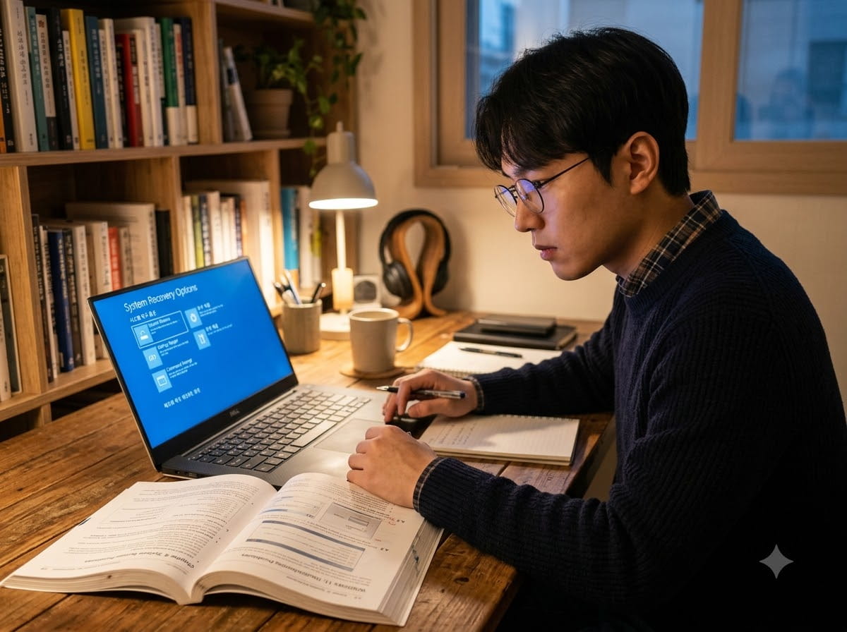 4. 내 파일 유지와 모든 항목 제거의 차이