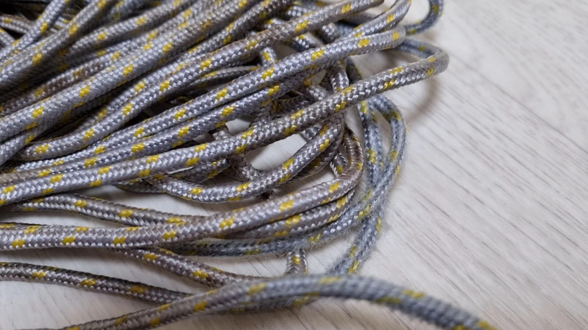 로프 스노우체인 사용 후 모습