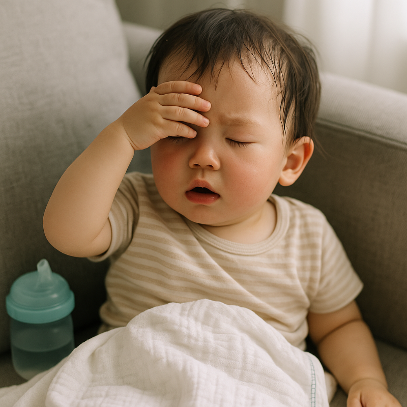 여름철 유아 탈수 증상, 부모가 꼭 알아야 할 응급 대처법