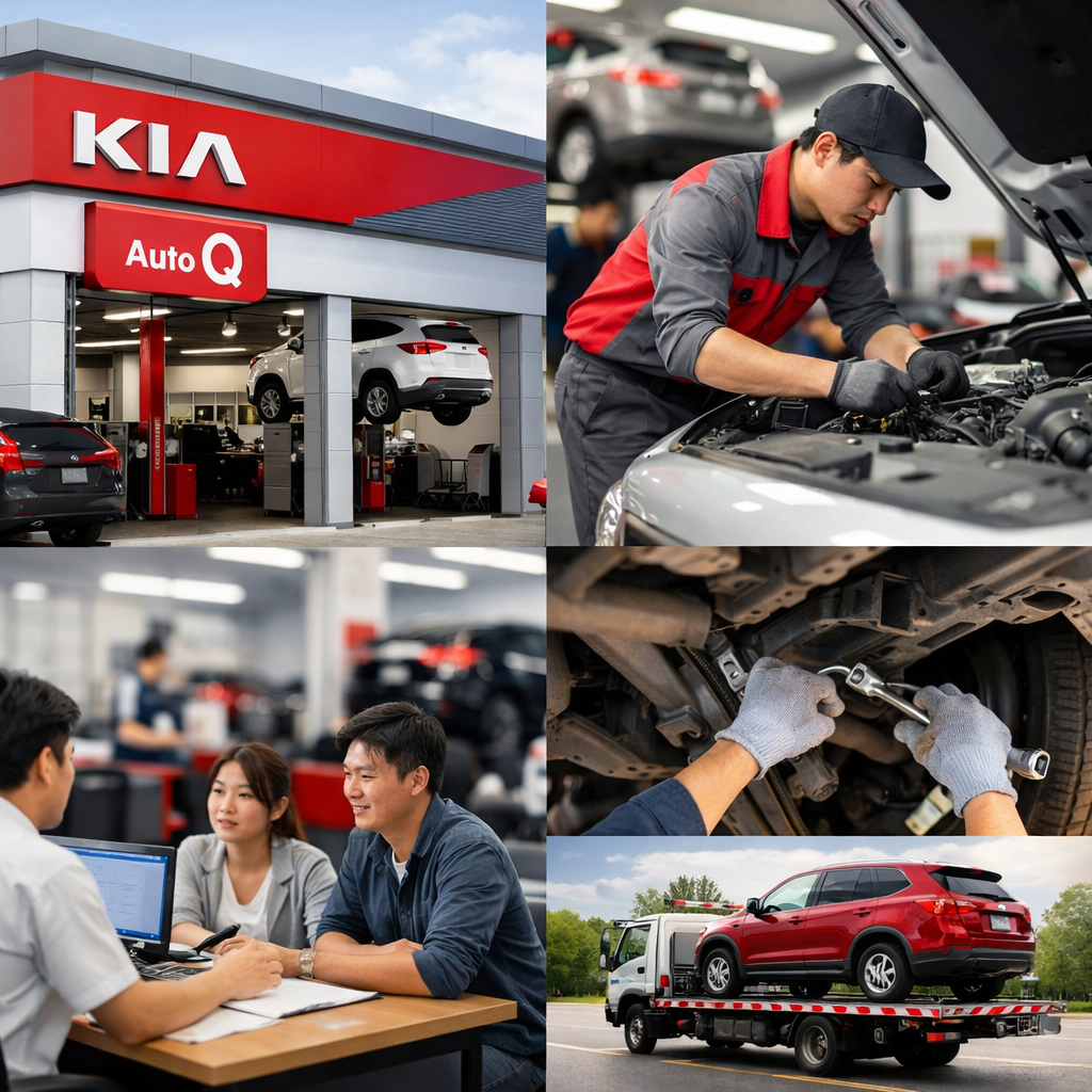 기아오토큐 서비스센터 예약방법 총정리|고객센터 전화번호·온라인 예약 꿀팁 관련 사진
