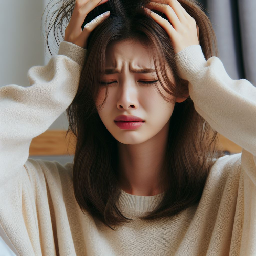 여성 원형 탈모증 원인 증상