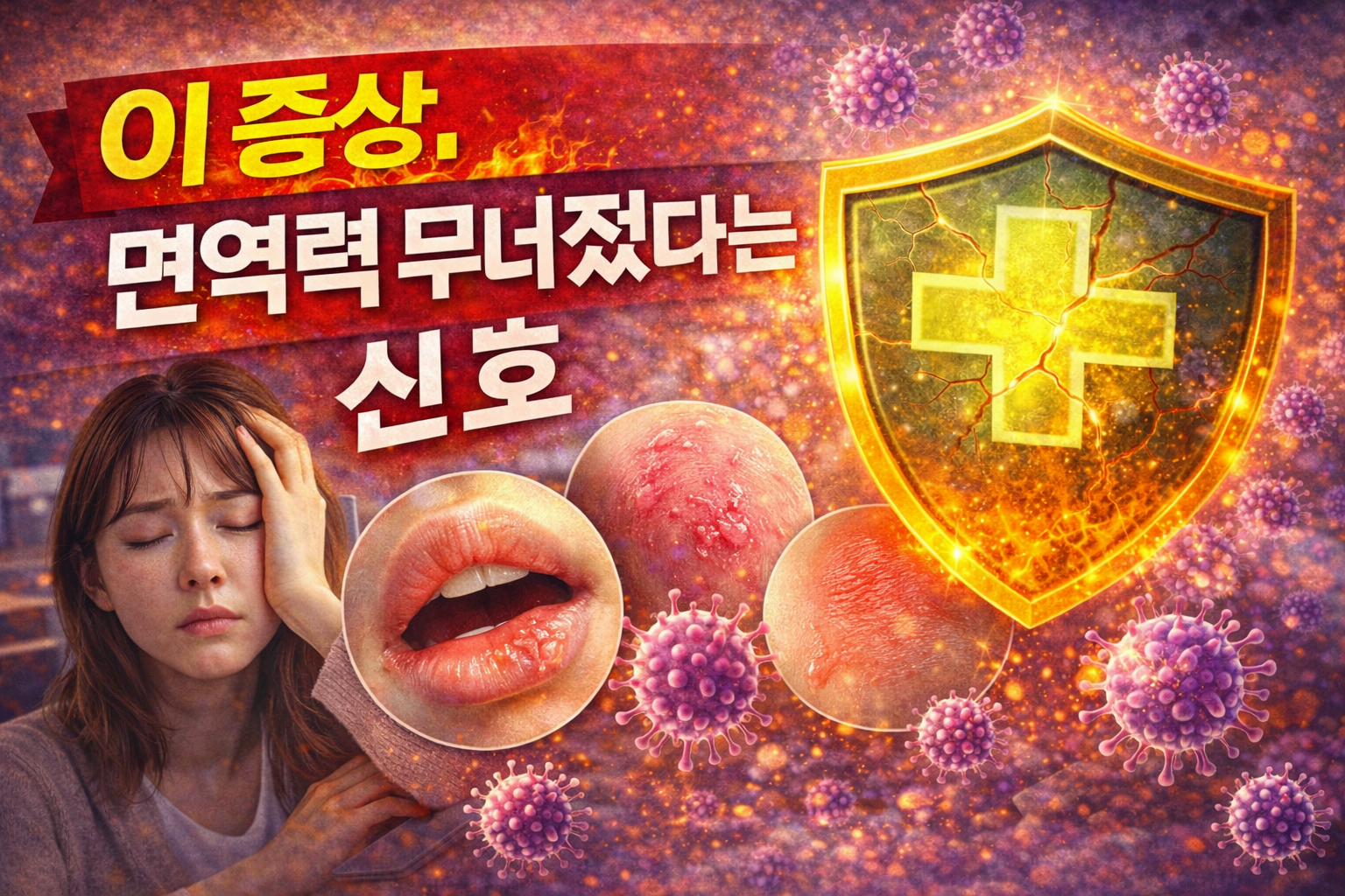 면역력 떨어질 때 나타나는 의외의 신호 7가지｜이 증상, 그냥 넘기지 마세요