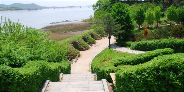 덕진진에서 바라 본 풍경