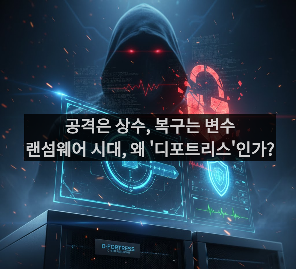 랜섬웨어 시대, 왜 '디포트리스'인가!