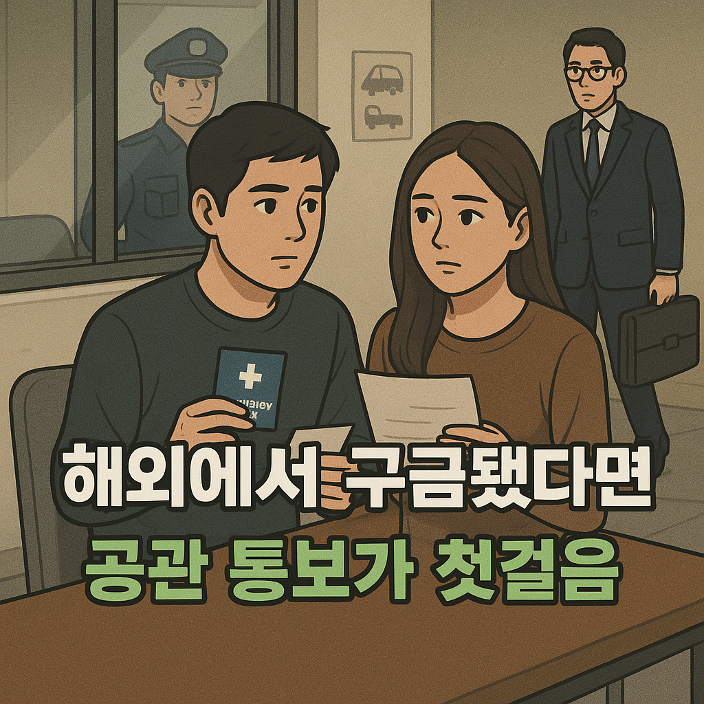 해외에서 구금됐다면 공관 통보가 첫걸음