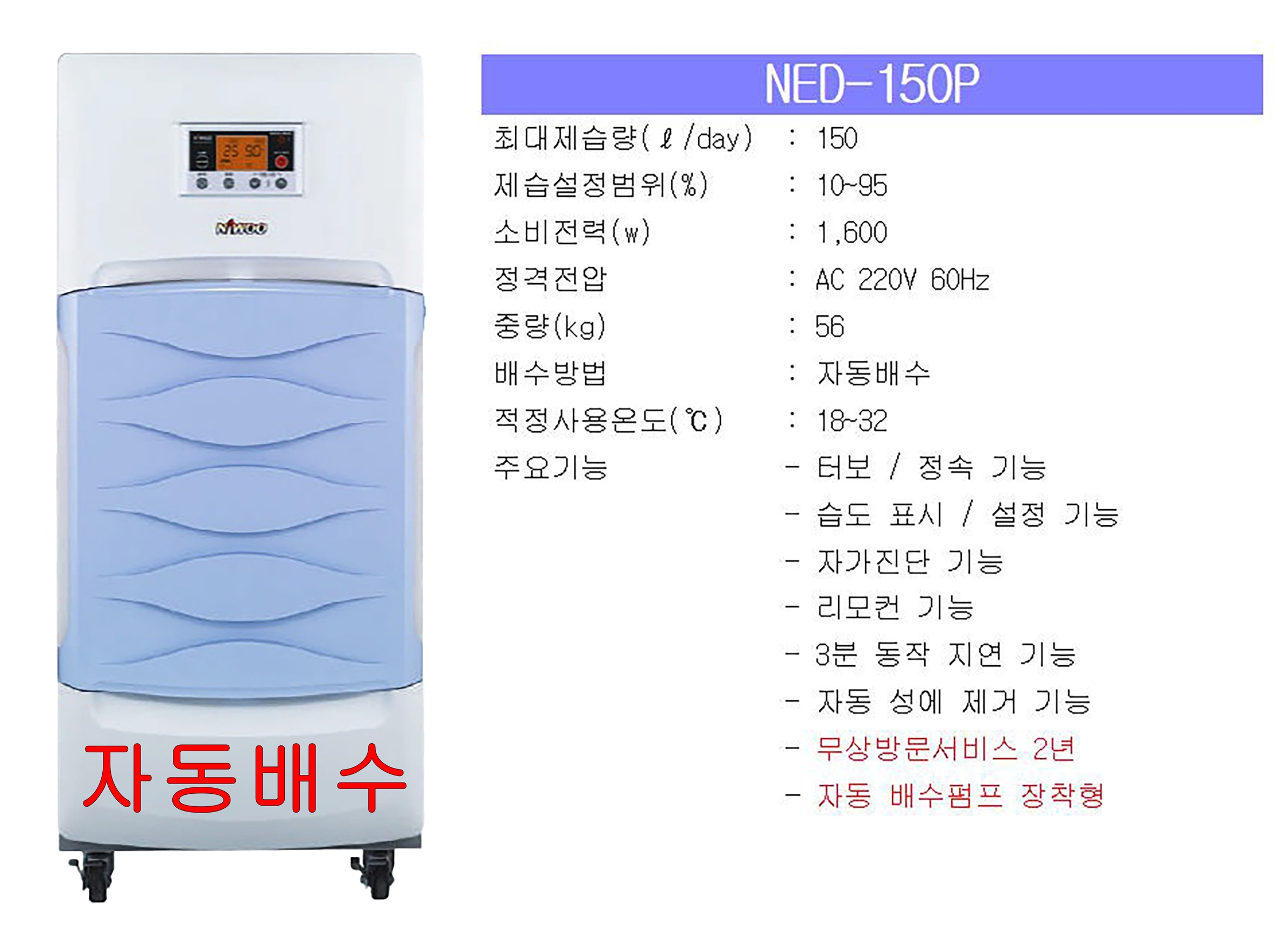 공업용제습기 산업용제습기 나우이엘 제습기 대형