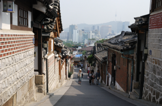 드라마 도깨비 촬영지 삼청동 골목