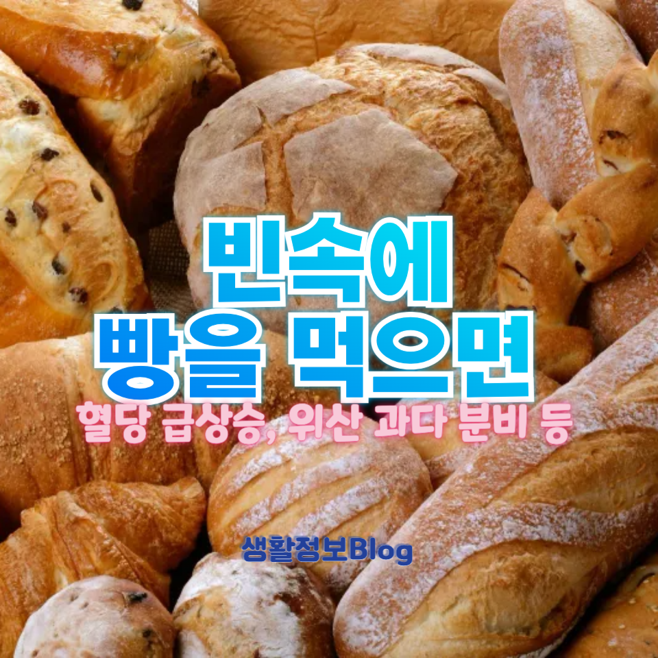 빈속에 빵을 먹으면 어떻게 될까?