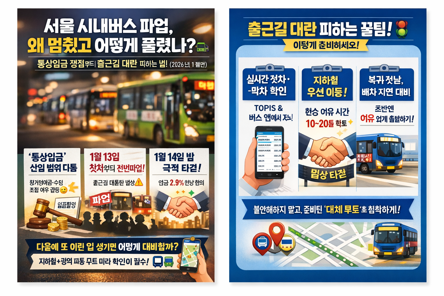 서울 시내버스 파업, 왜 멈췄고 어떻게 풀렸나?