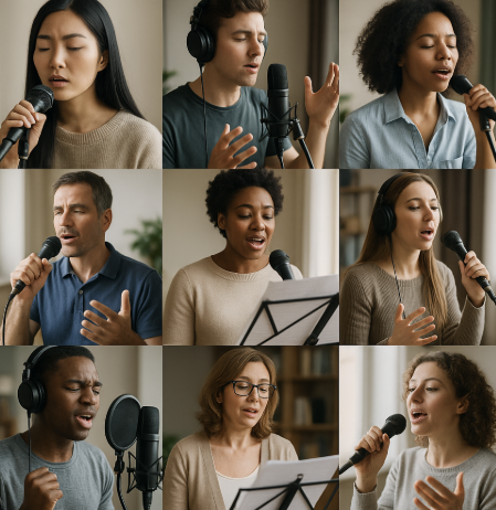 목소리 트레이닝 관련 사진