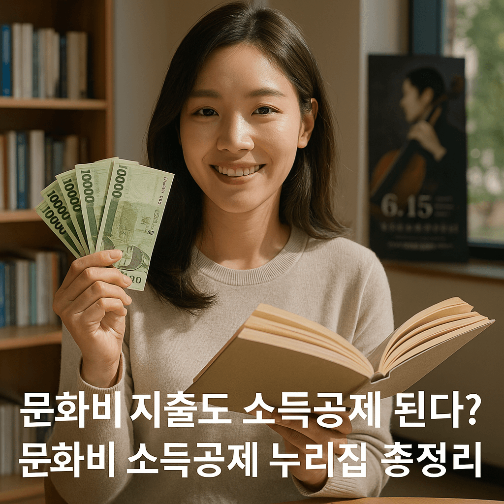 문화비 소득공제 누리집