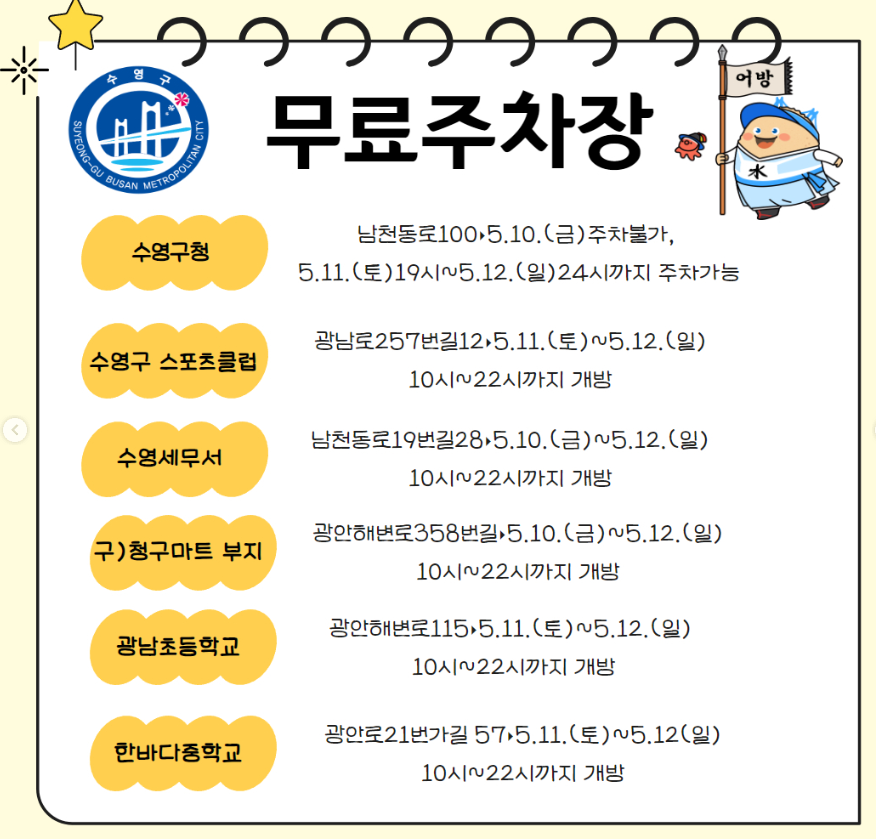 광안리 어방축제 (부산) BEST5 프로그램, 할인쿠폰, 주차장