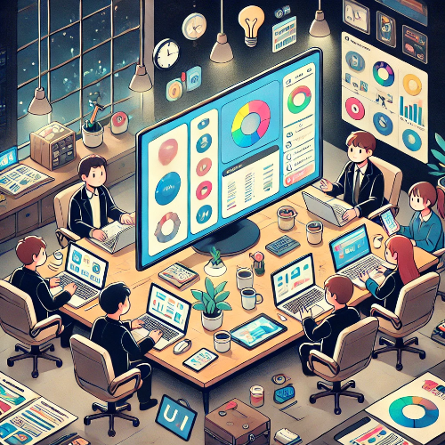 스마트폰에서 신용카드 앱을 이용해 자동납부를 설정하는 UI 화면. 주요 단계(카드 등록, 자동이체 설정, 완료 확인)가 포함됨