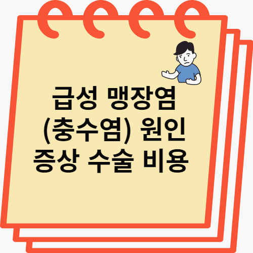 급성 맹장염 썸네일 이미지