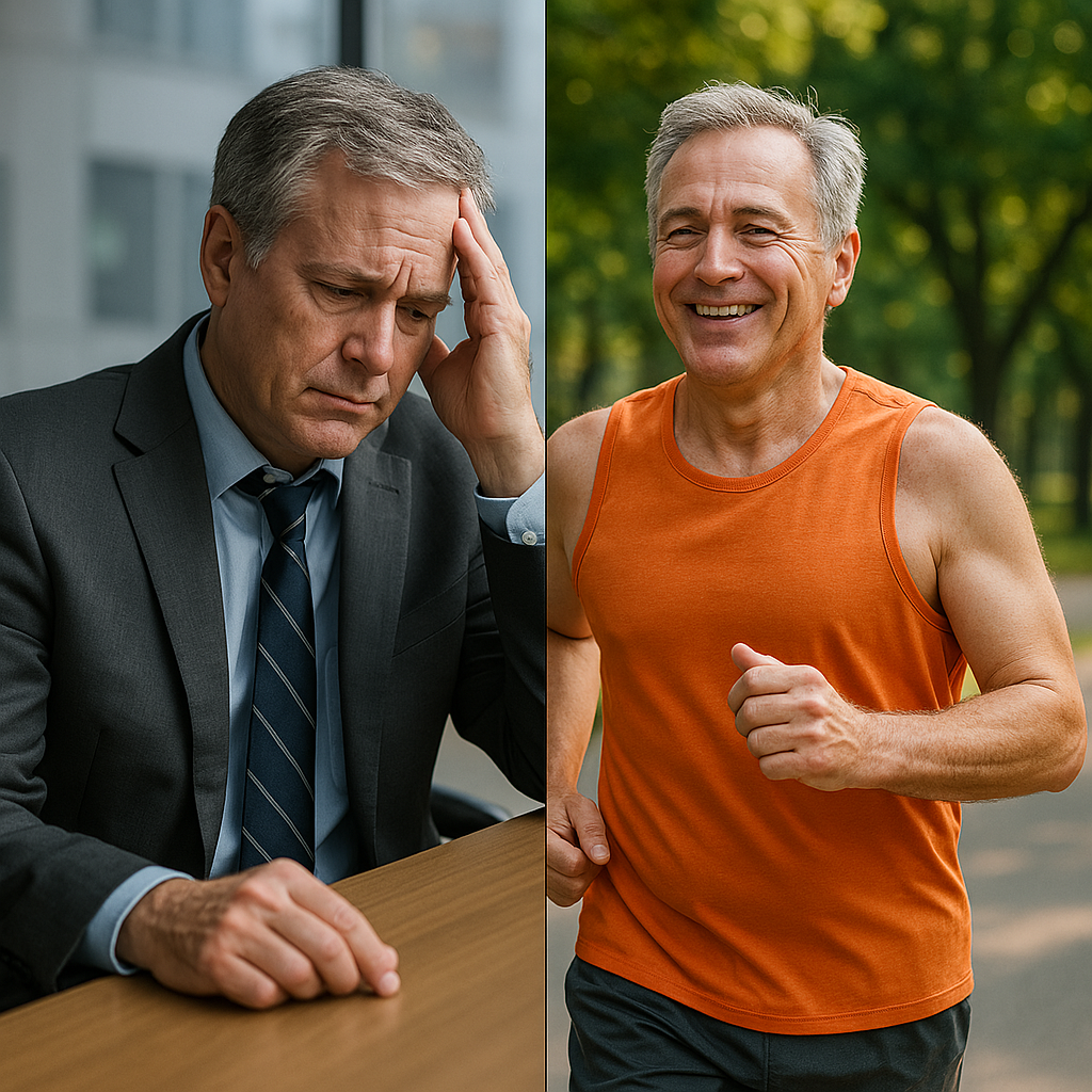 마라톤은 정신 건강 향상 및 스트레스 해소에 도움이 된다.