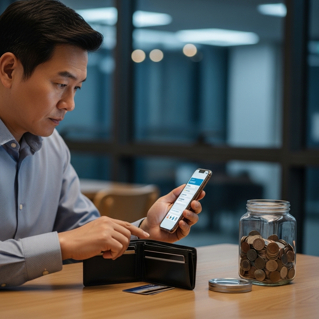 돈은 벌리는데 통장 비는 순간