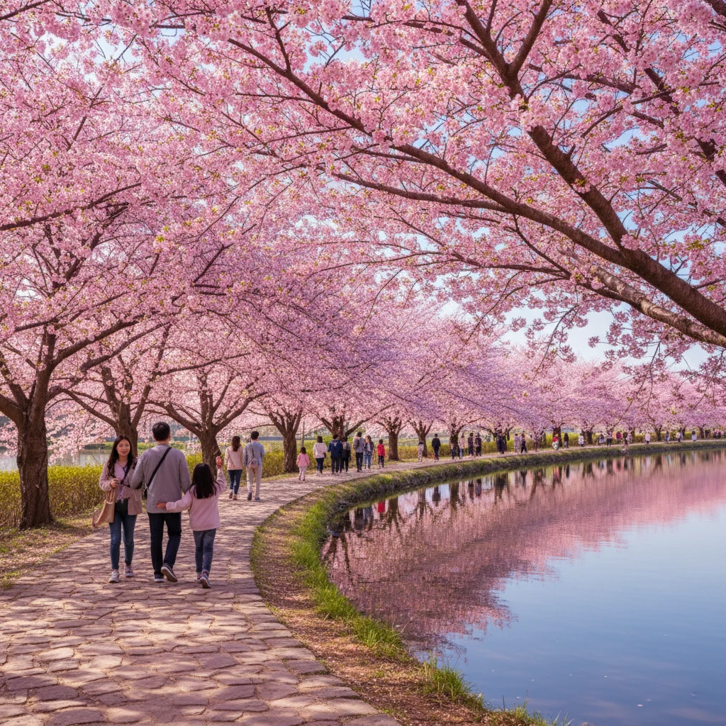 변산반도 국립공원 벚꽃 드라이브 코스..