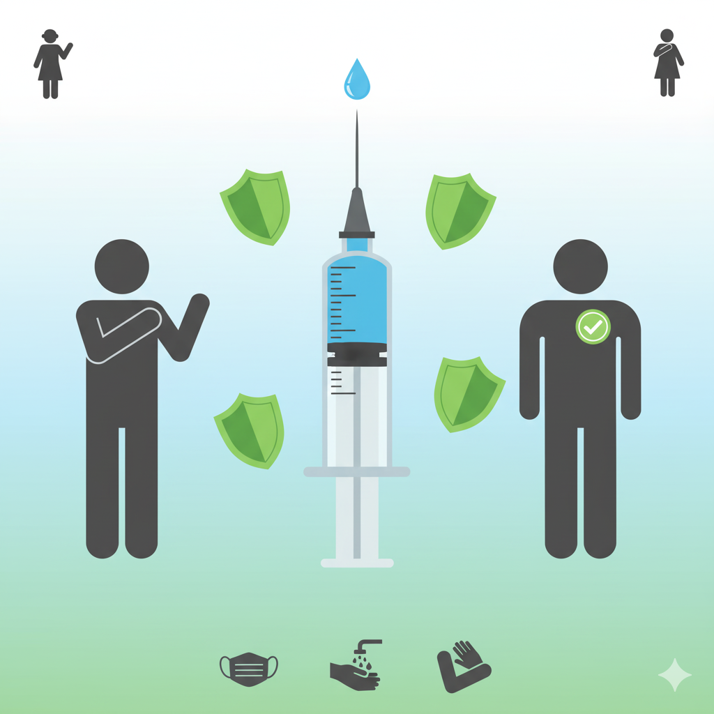 2025 독감 유행주의보, 예방접종&middot;예방법 가이드 (출처: 질병관리청)