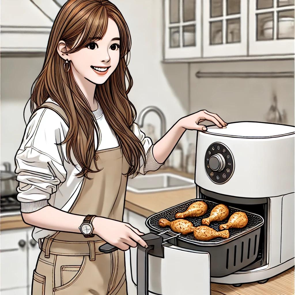 에어프라이어 닭다리