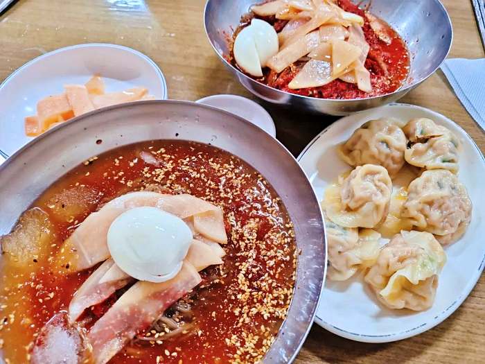 식객 허영만 백반기행 성동구 금호동 금남시장 2대째 57년 전통 노포 서울식 물냉면 맛집