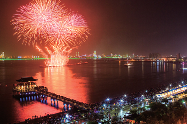 영일대 해수욕장