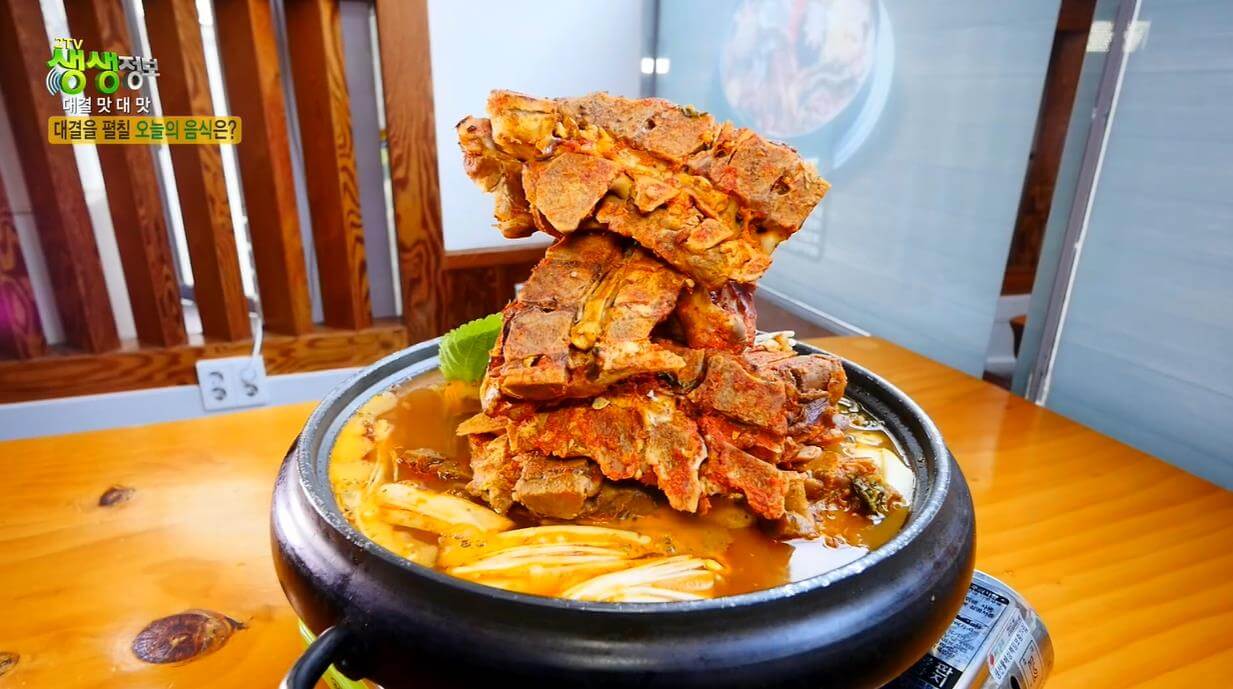 생생정보통 생활의 발견 대결 맛 대 맛 25cm 뼈 탑 감자탕