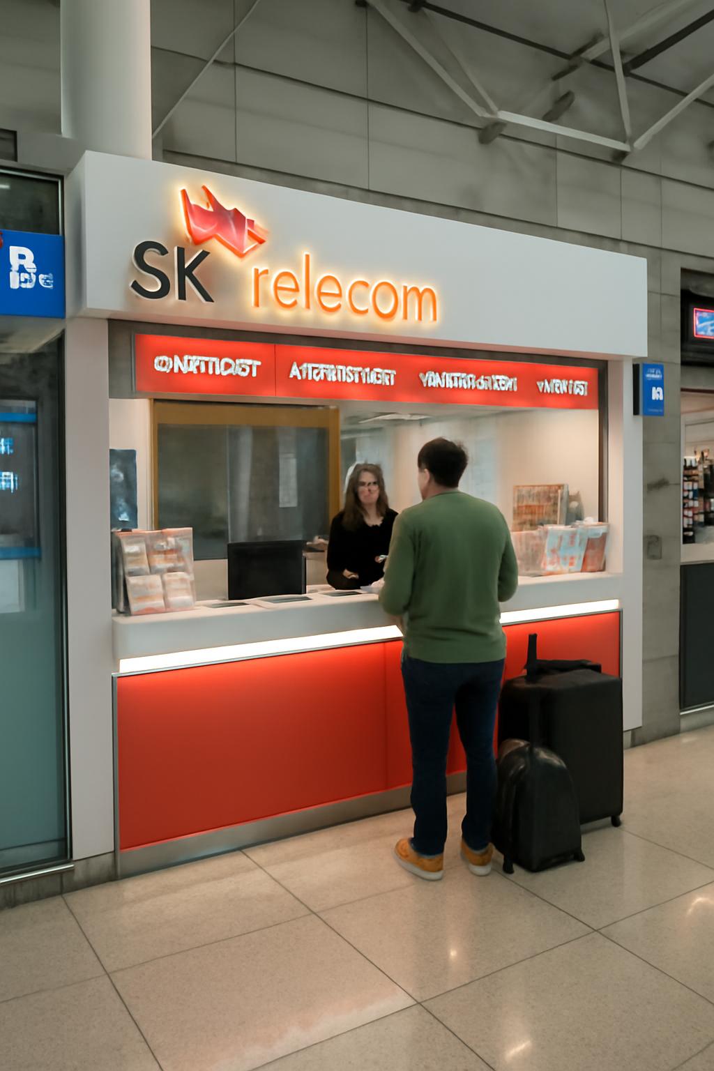 인천공항 유심 skt