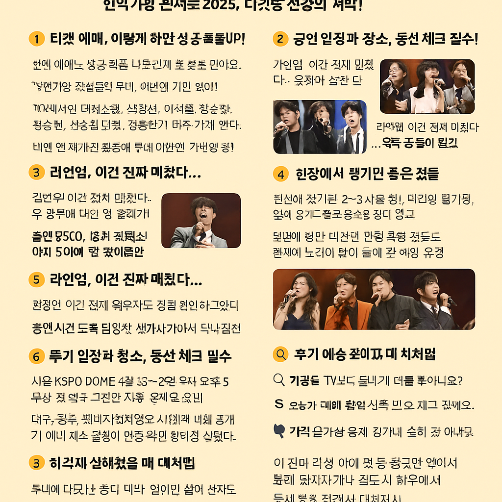 현역가왕 콘서트 2025, 티켓팅 전쟁의 서막!