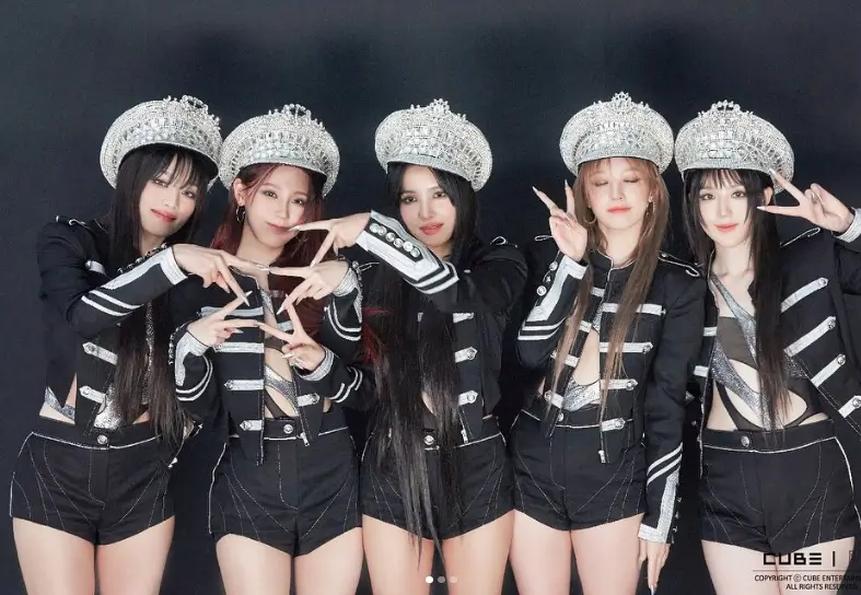 (여자)아이들 IDLE 멤버프로필 나이 국적 본명 키 혈액형 MBTI 인스타 큐브엔터