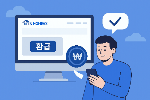 국세청 원클릭환급서비스 신청방법 총정리