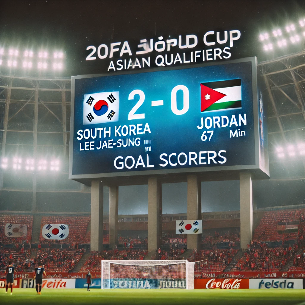 한국&amp;#44; 요르단 경기 중계&amp;#44; 일정